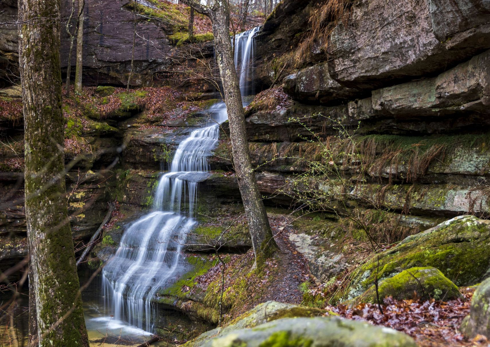 Wet weather waterfalls